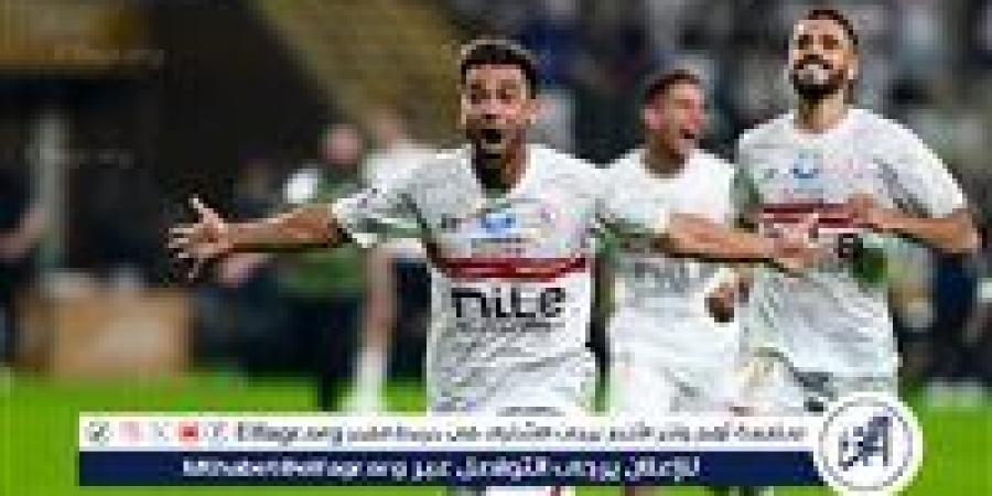 الزمالك يحتفي بعبد الله السعيد بعد تسجيله هدفه رقم 130 - أحداث اليوم