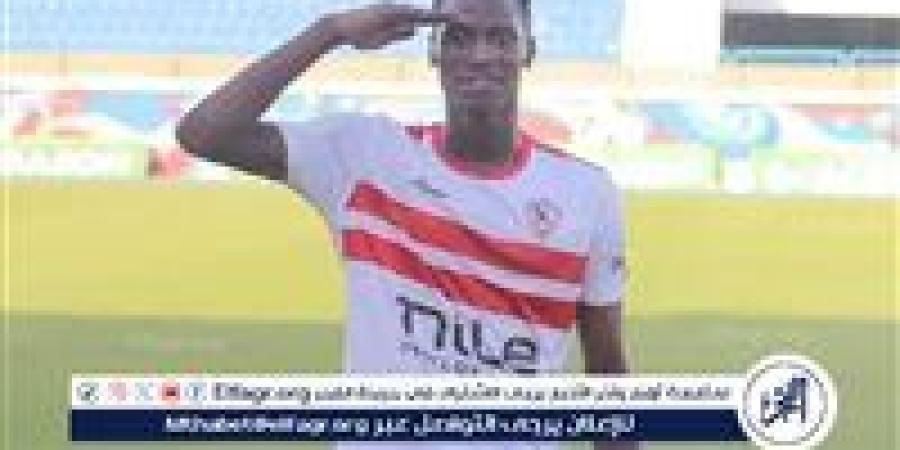 سيدي ندياي يوضح سبب عدم ظهوره مع الزمالك - أحداث اليوم