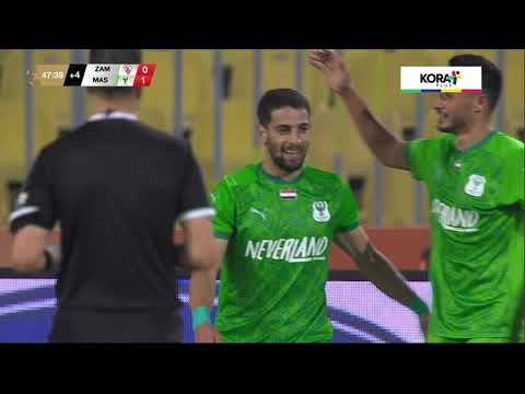 محمد الشامي يسجل هدف المصري الأول أمام الزمالك | الدوري المصري 2024/2025